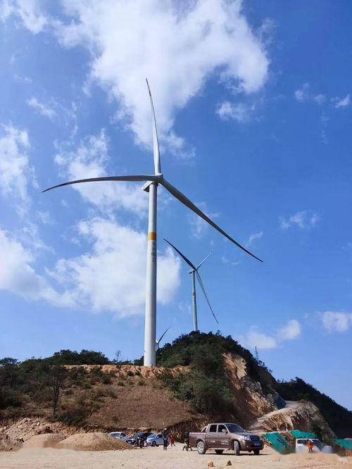 博白鎮裝上發電風車，春節期間成網紅打卡地